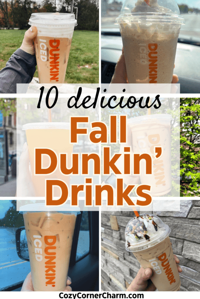 fall dunkin drinks