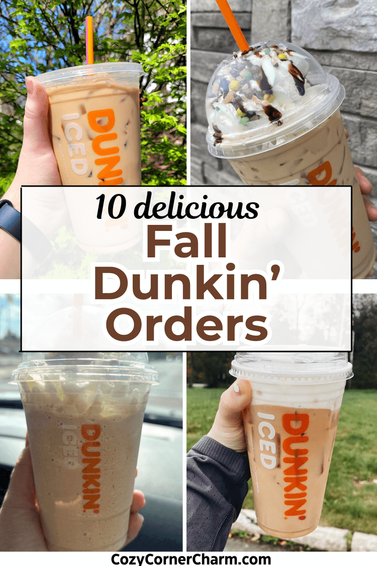 10 Fall Dunkin’ Drinks You’ll Want to Order Twice
