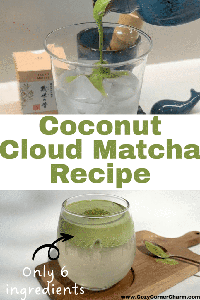 Coconut cloud matcha recipe