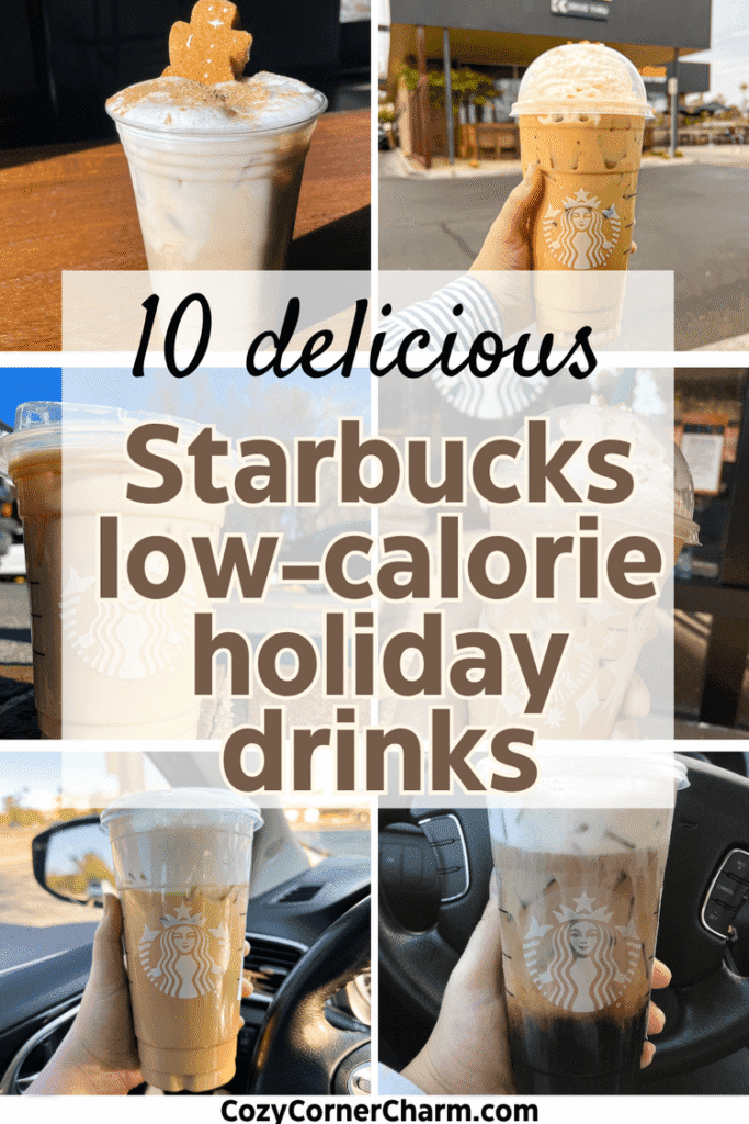 Starbucks low calorie holiday drinks 