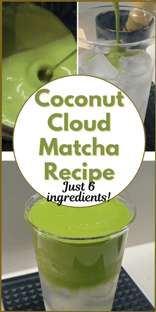 coconut cloud matcha latte 