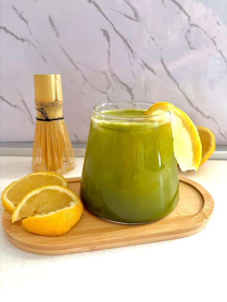 iced matcha lemonade recipe