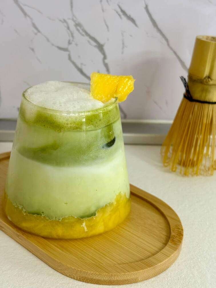 mango matcha latte recipe