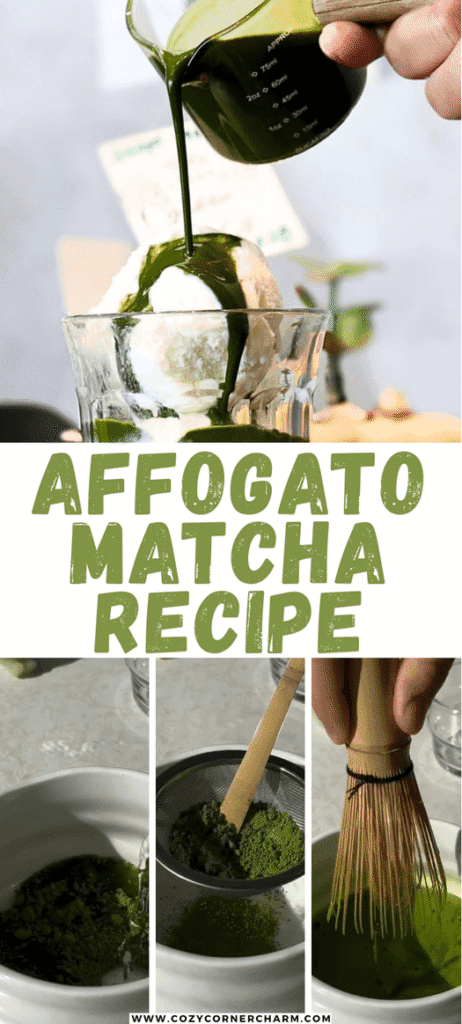 matcha affogato recipe