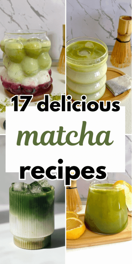 matcha recipes
