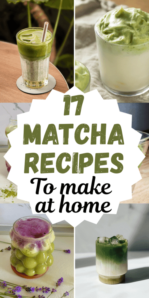 matcha recipes