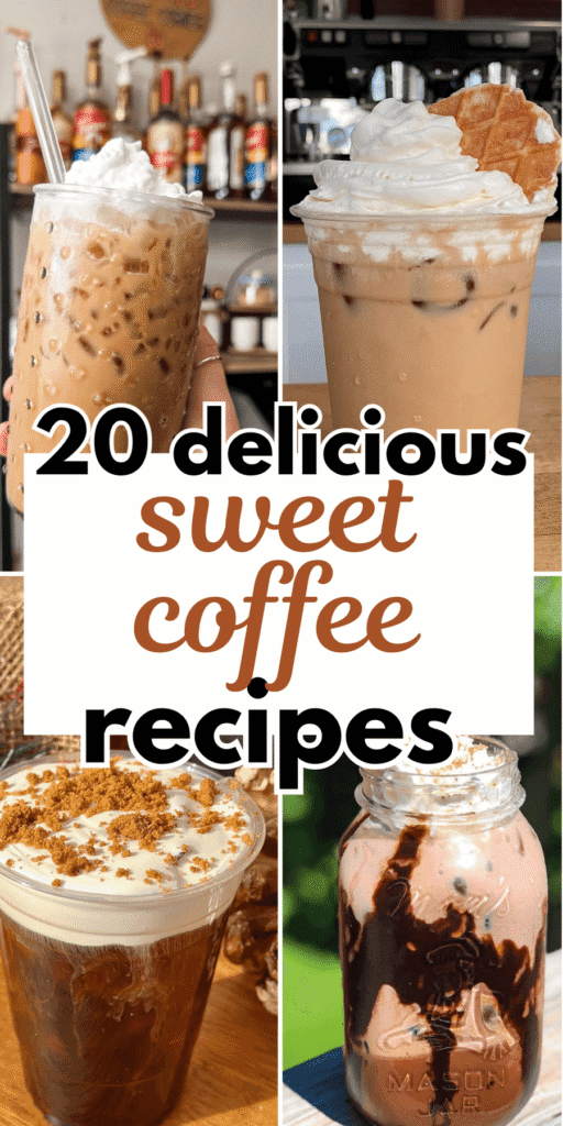 sweet coffee drinks