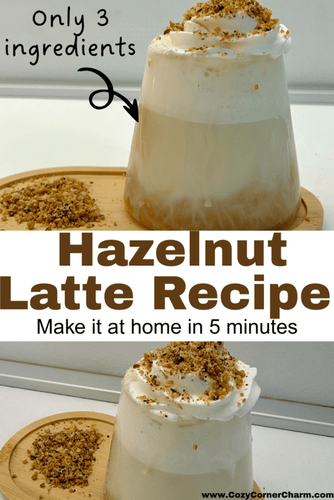 hazelnut latte recipe