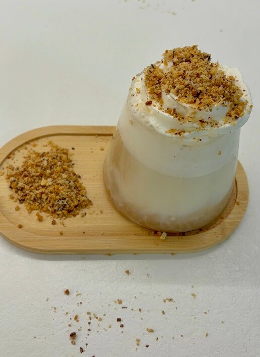 hazelnut latte recipe