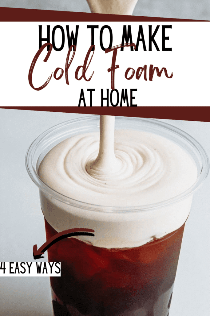 how to make cold foam