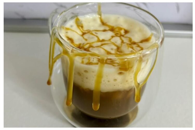 salted caramel cold foam