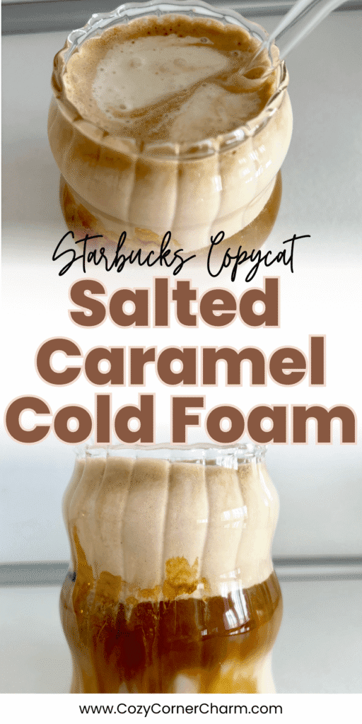 salted caramel cold foam recipe