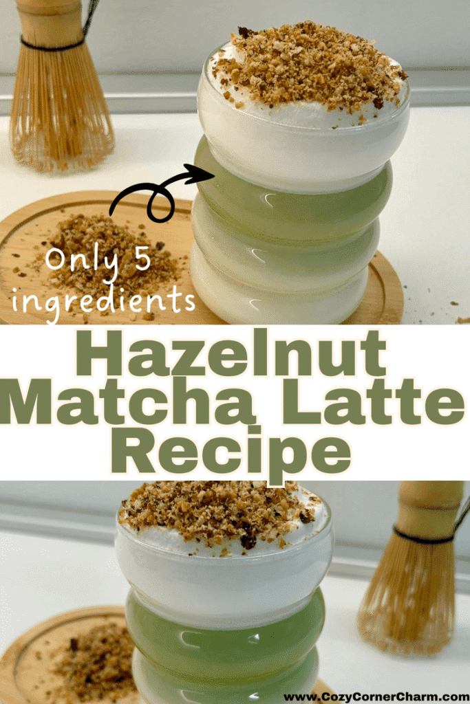 hazelnut matcha latte recipe 