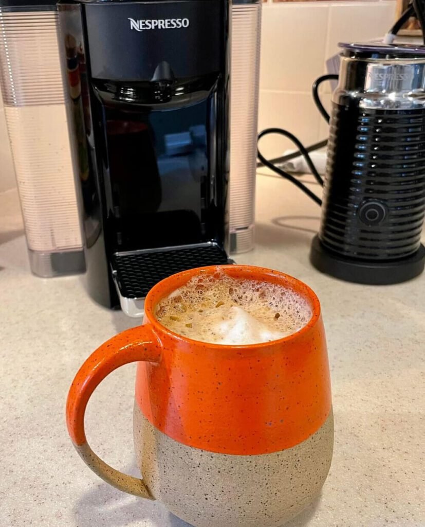 Homemade Nespresso cappuccino recipe