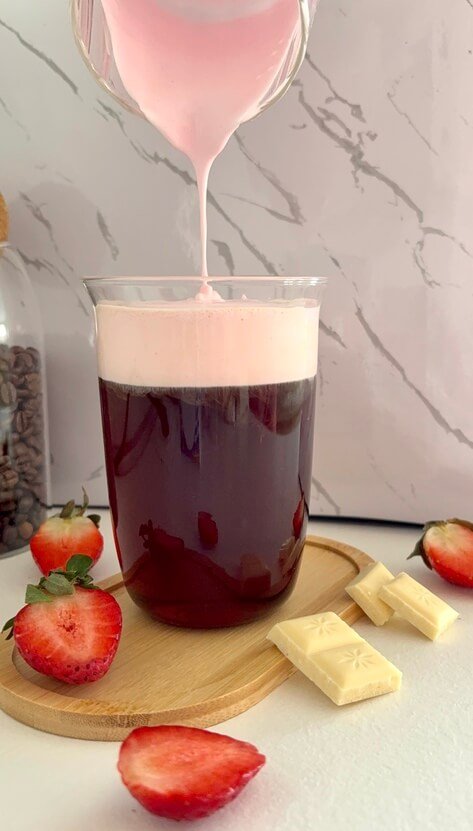 White Chocolate Strawberry Cream Cold Brew recipe