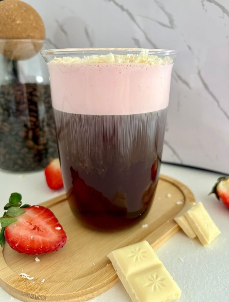 White Chocolate Strawberry Cream Cold Brew recipe