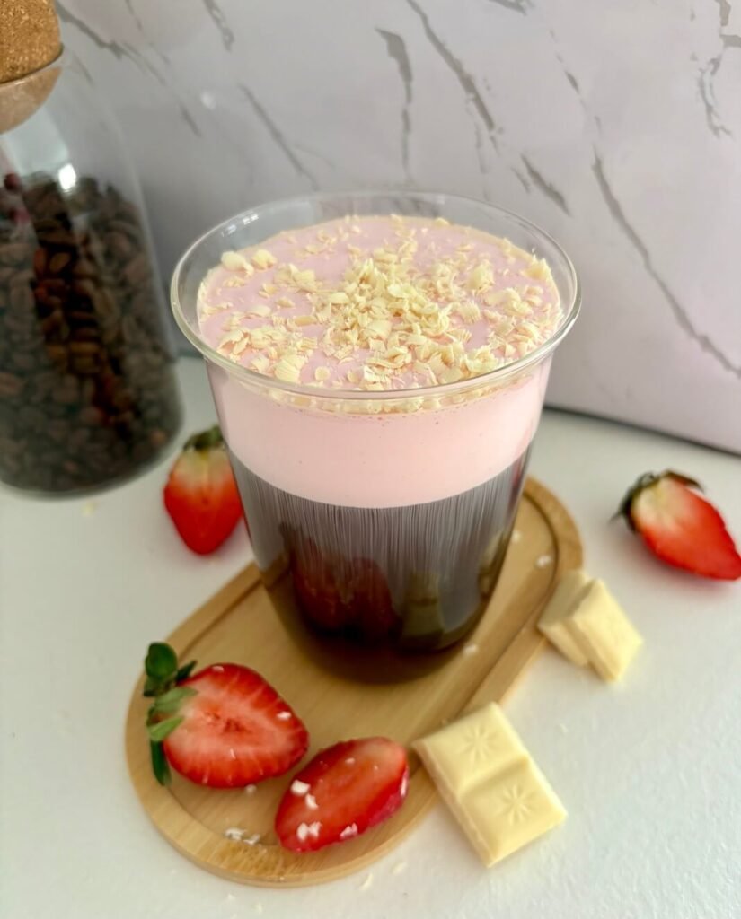 White Chocolate Strawberry Cream Cold Brew recipe