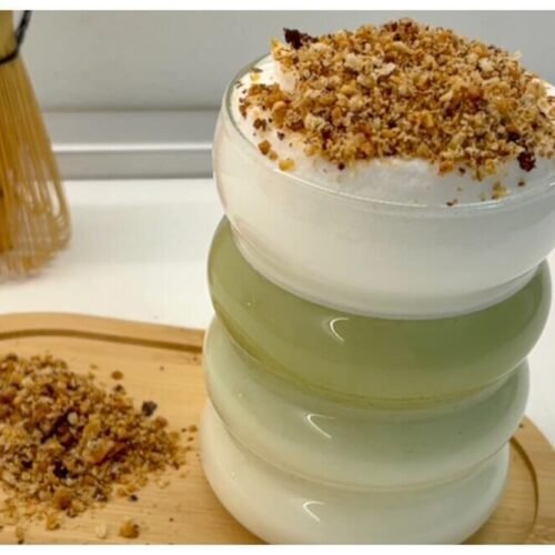 hazelnut matcha latte recipe