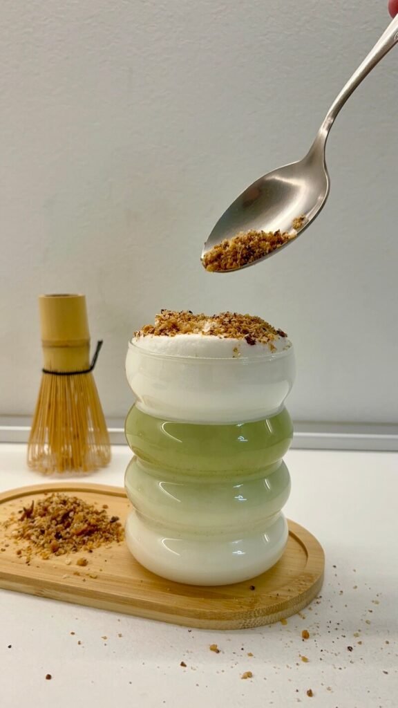 hazelnut matcha latte recipe 