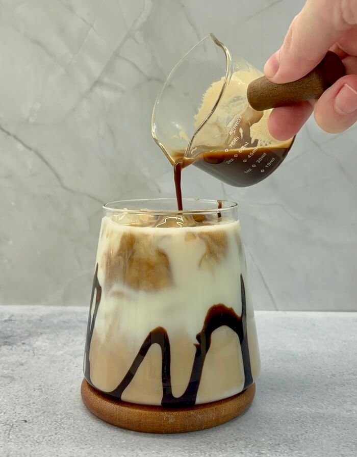 iced chocolate latte recipe