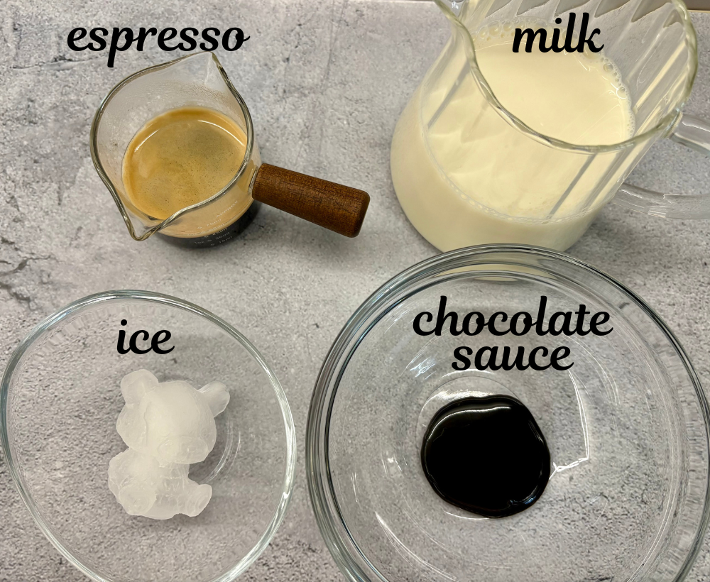 iced chocolate latte recipe