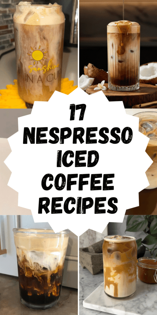 nespresso iced coffee recipes