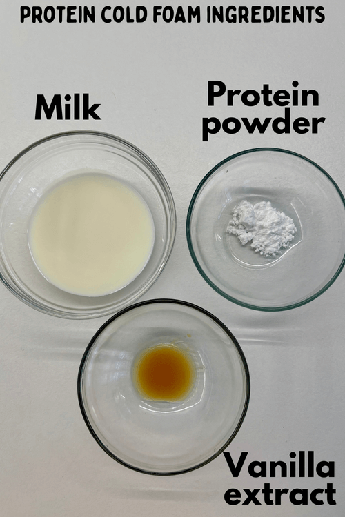 protein cold foam recipe 