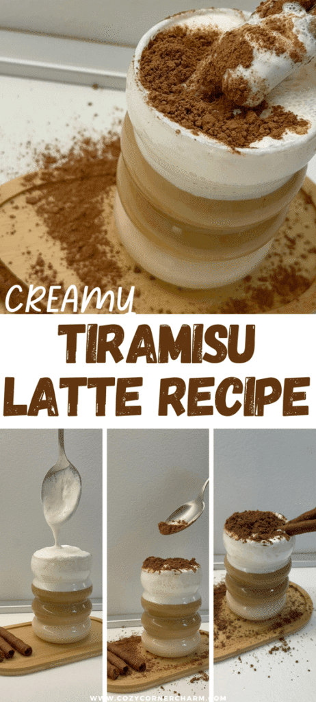 Tiramisu latte recipe