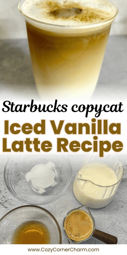 starbucks iced vanilla latte recipe