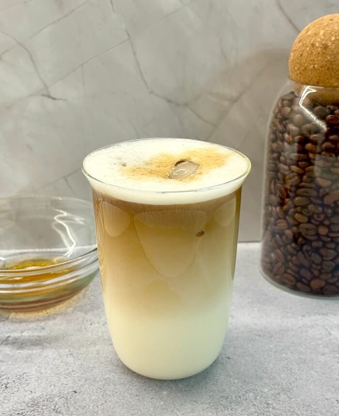 starbucks iced vanilla latte 