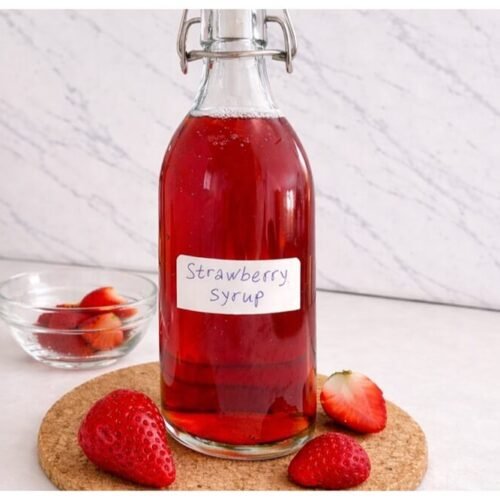 strawberry syrup recipe
