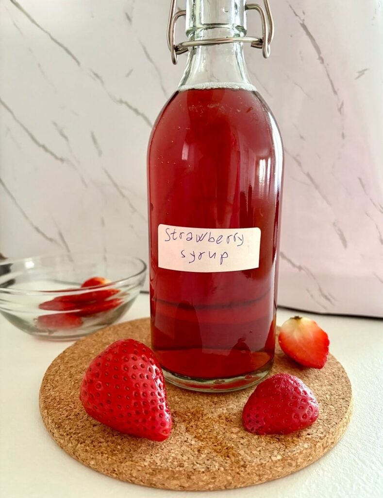strawberry syrup recipe