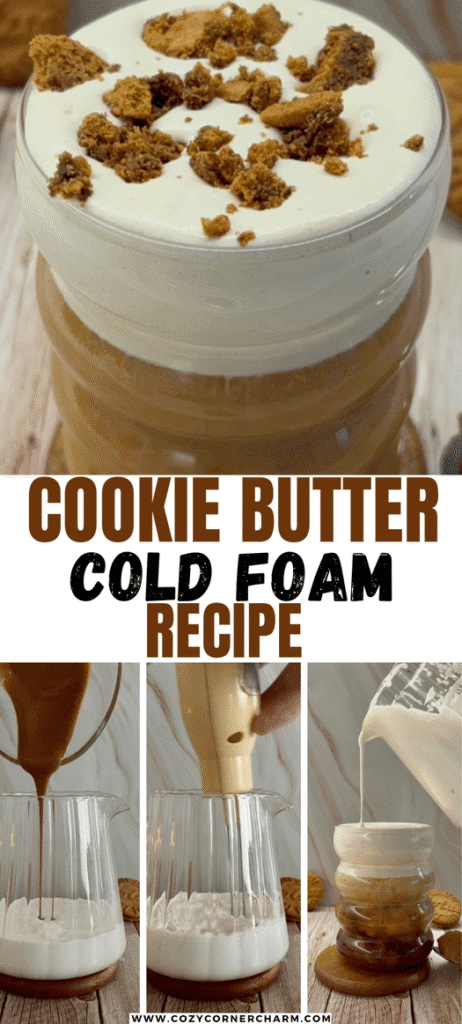 Cookie batter cold foam
