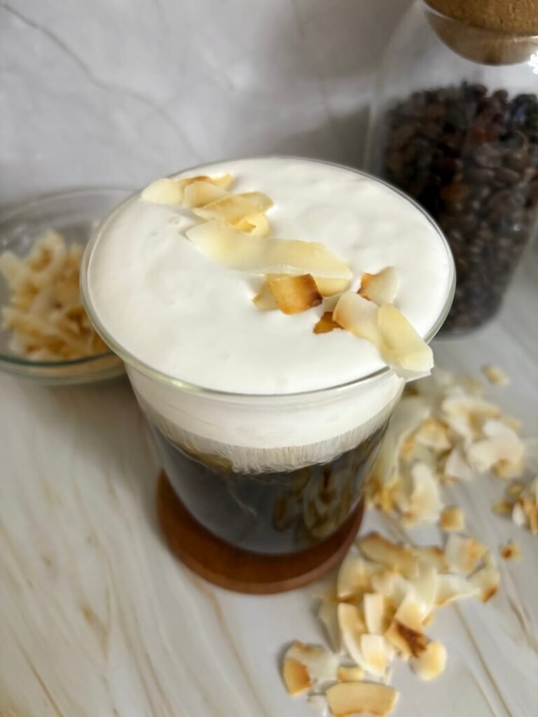 Toasted Coconut Cream Cold Brew Recipe starbucks copycat