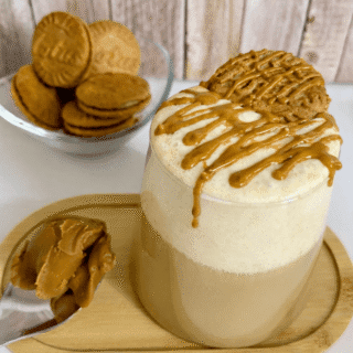biscoff latte, cookie butter latte recipe