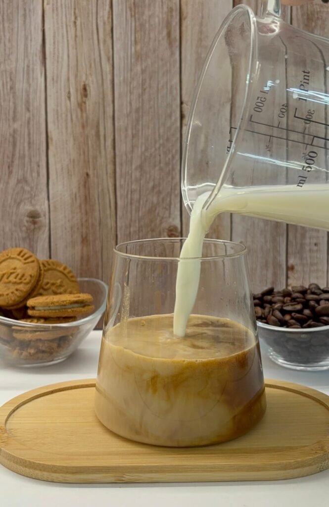 biscoff latte, cookie butter latte recipe