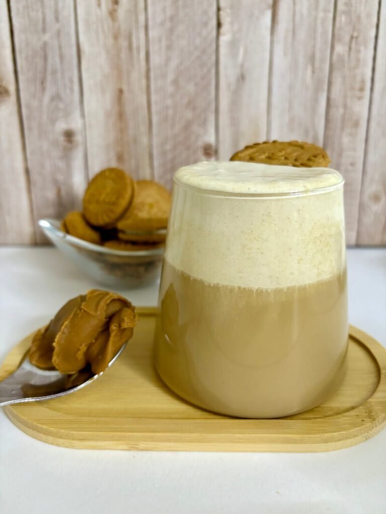 biscoff latte, cookie butter latte recipe 