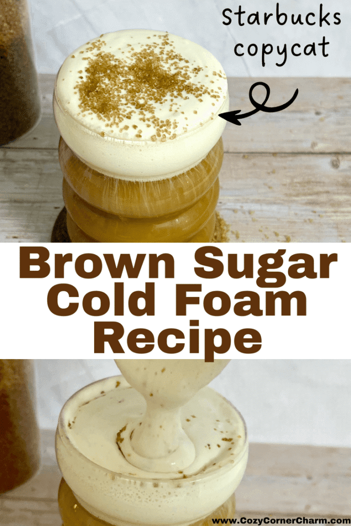 brown sugar cold foam recipe 