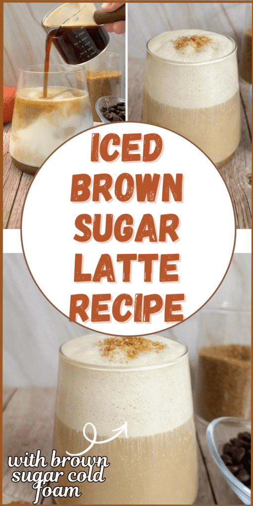 iced brown sugar latte recipe