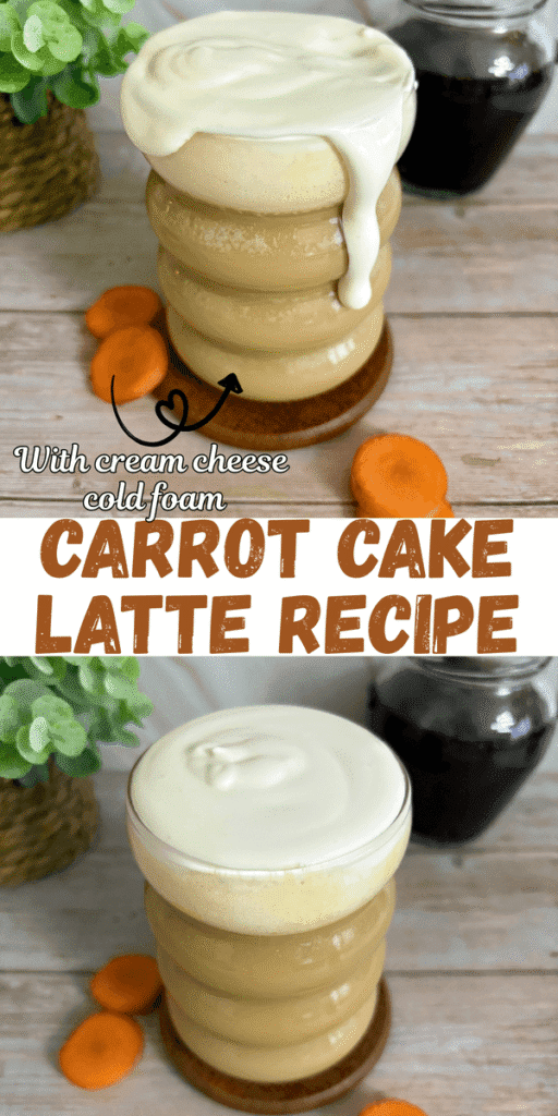 carrot cake latte recipe 