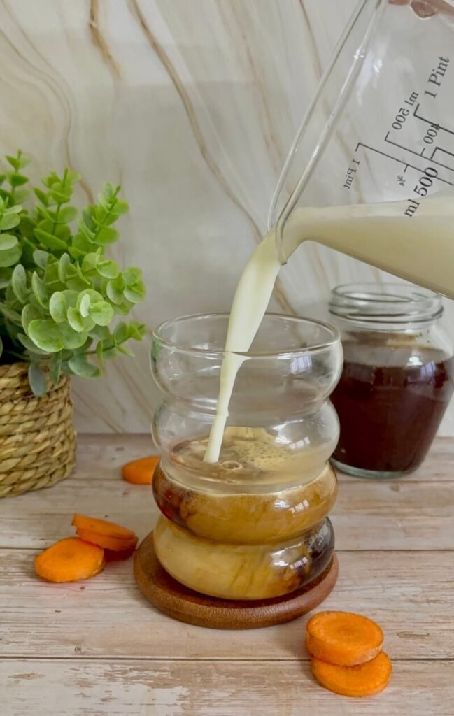 carrot cake latte recipe 