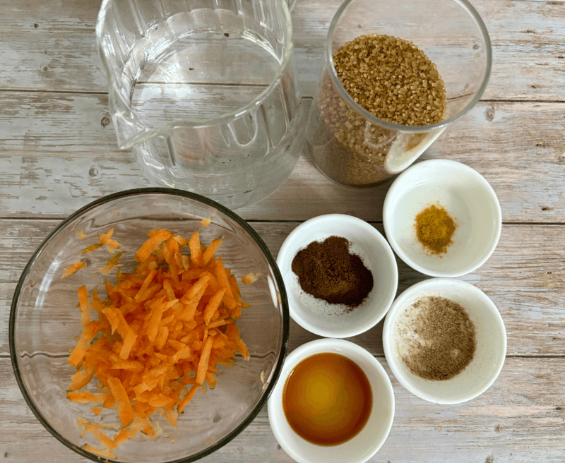 carrot cake syrup for coffee