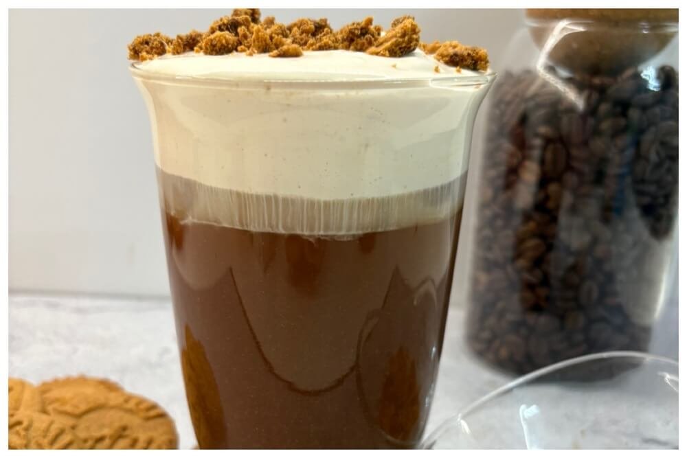 dunkin cookie butter cold brew