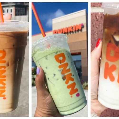 healthy dunkin donuts drinks