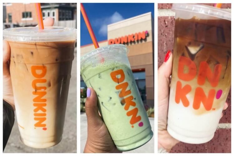 healthy dunkin donuts drinks