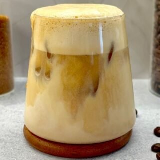 iced brown sugar oatmilk shaken espresso