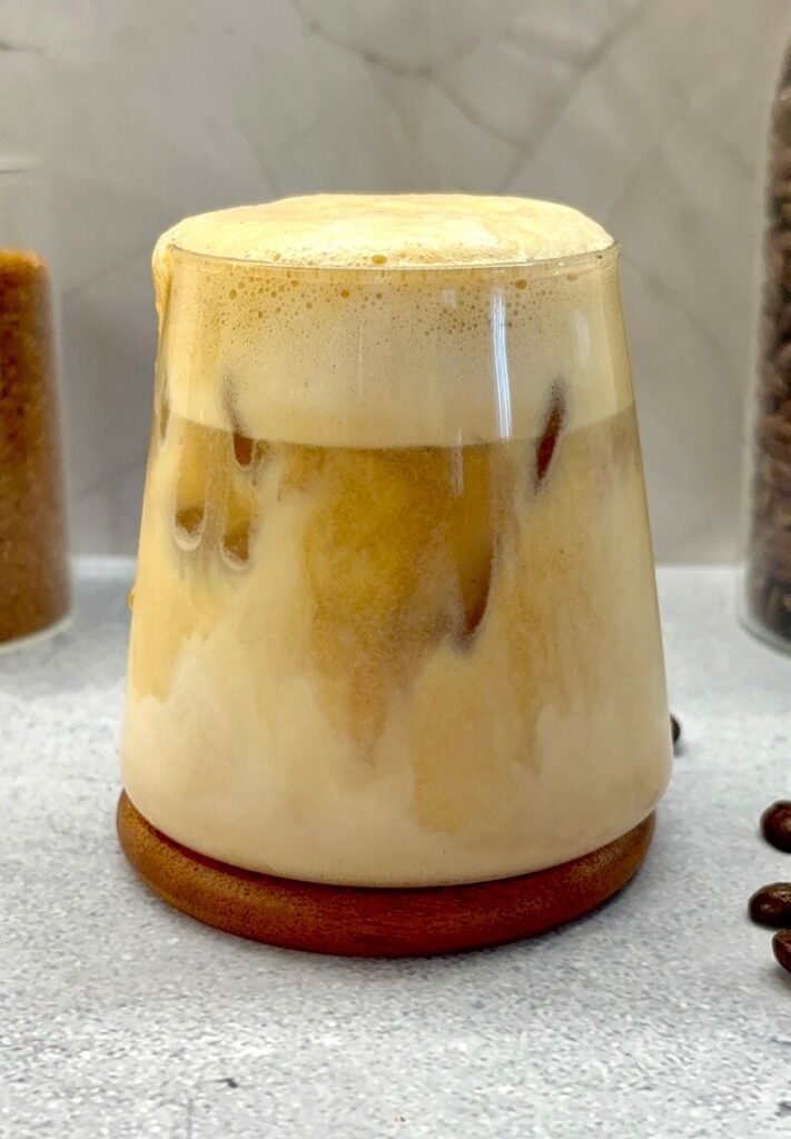 iced brown sugar oatmilk shaken espresso 