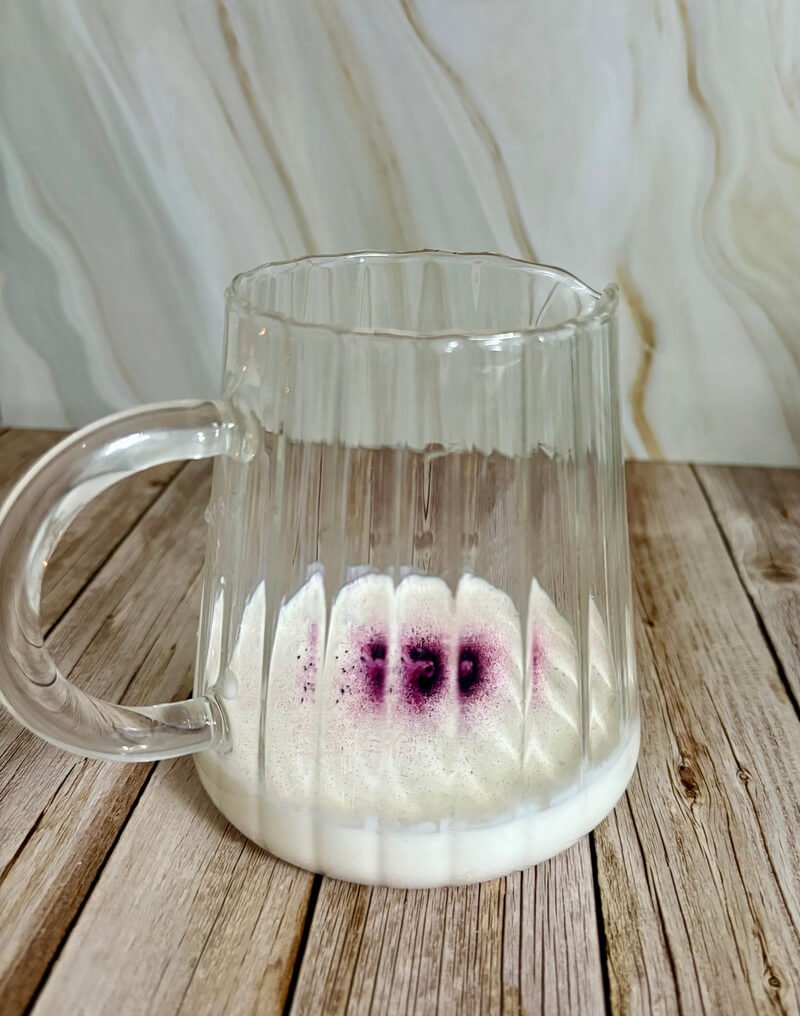 iced ube coconut macchiato recipe, Starbucks copycat 