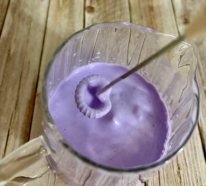 iced ube coconut macchiato recipe, Starbucks copycat 
