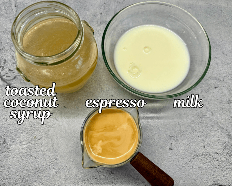 toasted coconut latte recipe starbucks copycat